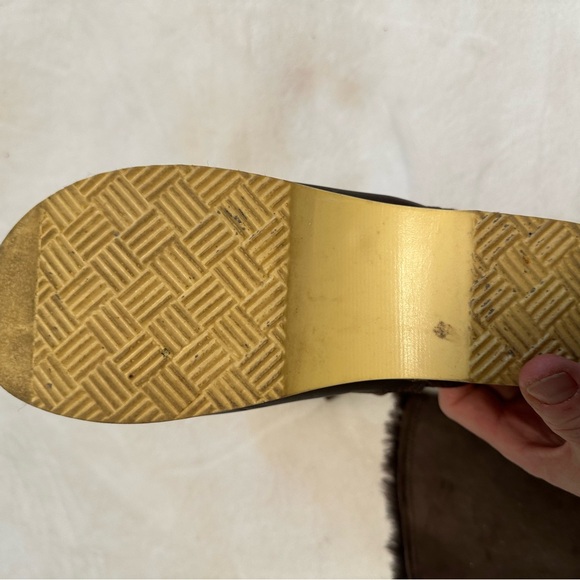 No. 6 Shearling Clog Boots. Women’s size 10 (eur 41) Dark Brown - Picture 6 of 7